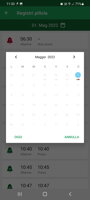 Panoramica del calendario Adesione | DoseControl App